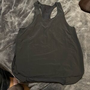 Black Sleeveless Tank Top